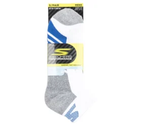 3er-Pack Herren-Halb-Terry-Quarter-Crew-Socken