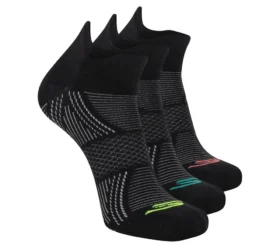 3er-Pack Performance-Socken für Herren, niedrig geschnitten, gemustert