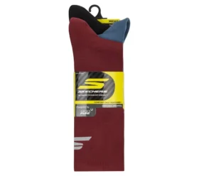 3er-Pack reflektierende Performance-Halbfrottee-Socken für Herren