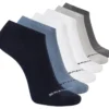 6er-Pack Low-Cut-Socken für Herren aus strukturiertem Strick
