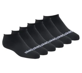 6er-Pack No-Show-Baumwollsocken