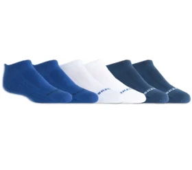 6er-Pack No-Show-Socken ohne Frottee