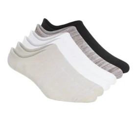 6er-Pack Sneaker-Einlegesocken für Herren