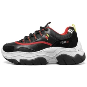 Amp“D x Felix Sneaker Schwarz/Rot