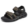 Azusa Sandale „Khaki Black“