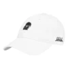 Baseballkappe mit Logo-Aufdruck „Weiß Schwarz“