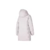 BASIC Lange Daunenjacke „Pink“