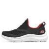 Bequeme Schuhe „Black Red“