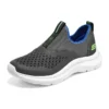 Bequeme Slipper „Grau-Blau“