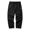 Bequeme Sport-Performance-Hose „Schwarz-Weiß“