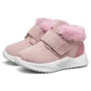 Bequeme Winterstiefel „Pink White“