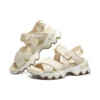 Big Lug Sandalen „Cream White“
