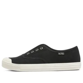 Bobs B Cool Low-Top-Slipper Schwarz/Weiß