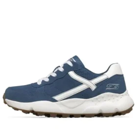 Bobs Gosan Laufschuhe Blau/Weiß/Braun
