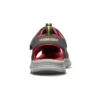 C-Flex Sandale „Grau Rot“