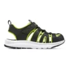 C-Grip Sandalen „Black Lime“