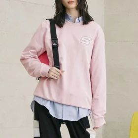 Casual Crew Sweater „Pink“