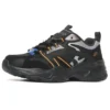 Casual Daddy’s Schuhe „Schwarz Silber Orange“