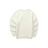 Casual-Hoodie „Weiß Schwarz“