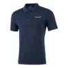 Casual-Poloshirt mit Aufdruck und kurzen Ärmeln „Navy“