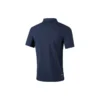 Casual-Poloshirt mit Aufdruck und kurzen Ärmeln „Navy“
