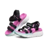 Casual-Sandalen mit Max Cushioning Schwarz/Lila