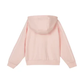 Casual-Serie Strickjacke mit Buchstabenprint „Pink“