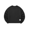 Casual-Sweatshirt mit Rundhalsausschnitt „Black Red“