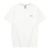 Casual-T-Shirt „Weiß-Blau“