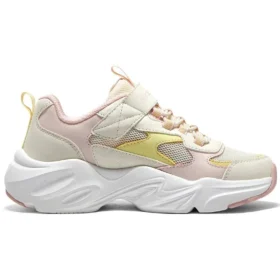 Chunky-Schuhe „Beige-Pink-Gelb“