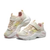 Chunky-Schuhe „Beige-Pink-Gelb“