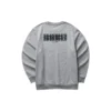 Colorful Casual Series Graphic Crew Sweatshirt „Grey Black“