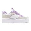 Court High „White Beige Purple“