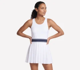 Court-Plisseekleid