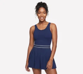 Court-Plisseekleid