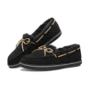 Cozy Campfire Low-Top-Slipper-Schuhe Schwarz