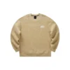 Crew-Pullover mit Buchstabenprint „Tan“