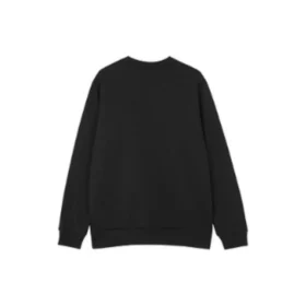 Crew-Pullover mit Logo-Print „Schwarz Grau Weiß Lila“