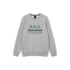 Crew-Pullover mit Logo-Print „Schwarz Grau Weiß Lila“