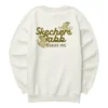 Crew-Sweatshirt mit Aufdruck „White Gold“