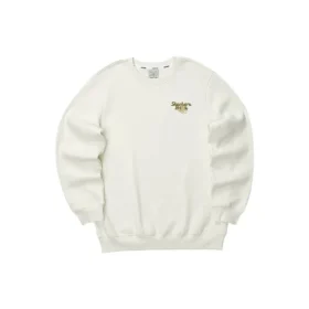 Crew-Sweatshirt mit Aufdruck „White Gold“