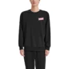 Crew-Sweatshirt mit Logo-Print „Grey White Black Blue“