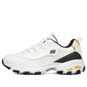 D‘ Lites 1.0 Low-Laufschuhe Weiß/Schwarz/Gold