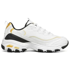 D‘ Lites 1.0 Low-Laufschuhe Weiß/Schwarz/Gold