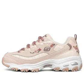 D‘ Lites 1.0 Low-Top Laufschuhe mit dickem Unterteil Pink/Weiß
