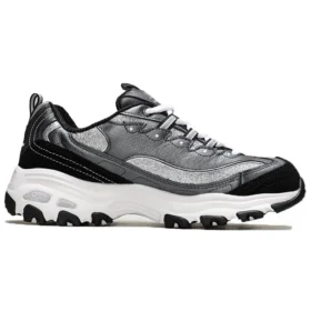 D‘ Lites 1.0 Low-Top-Laufschuhe Schwarz/Silber