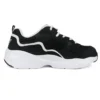 D‘ Lites Airy Sportschuh Schwarz Weiß