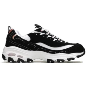 D‘ Lites Devoted Fan Low-Top-Schuhe Schwarz/Weiß