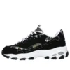 D‘ Lites Floral Days Schuhe Schwarz/Weiß