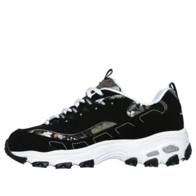 D‘ Lites Floral Days Schuhe Schwarz/Weiß